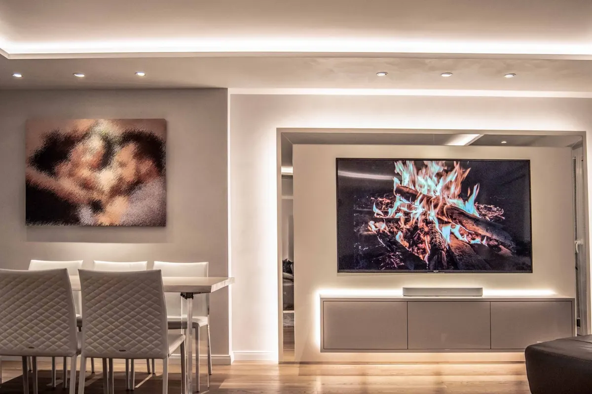 Lichtprojekt Designer Wohnung