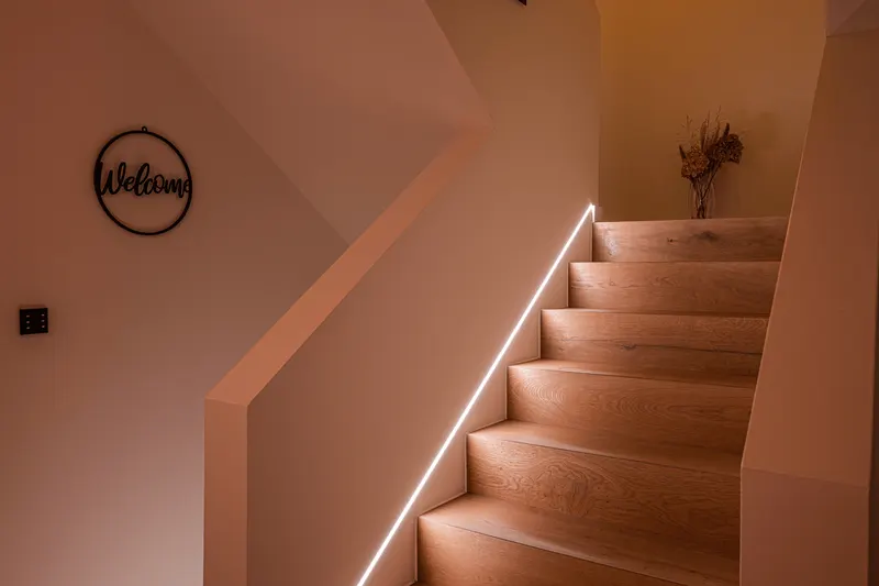 Treppen und Übergänge, Lichtlösung im Projekt Design Interior